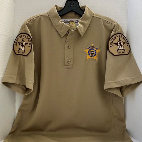 ARIZONA RANGER CLASS C UNIFORM POLO - SHORT SLEEVE - MUST BE AUTHORIZED CONTACT US FOR AN ACCOUNT.